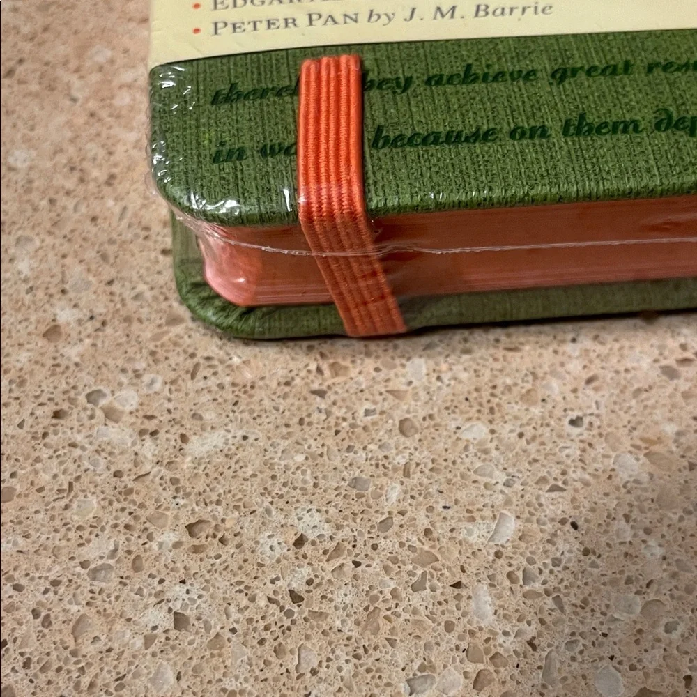 The Art of War by Sun Tzu-Novel Journal — Green Cover with Orange Elastic